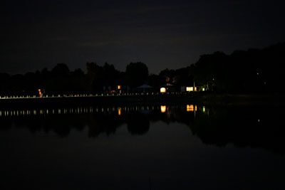 Ealrswood Lakes at Dusk